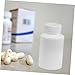 IWOWHERO 20Pcs Unbreakable Plastic Pill Bottles Lightblocking White Medicine Containers Screw Caps for Capsules Powders and Solid Medications Versatile Travel Pill