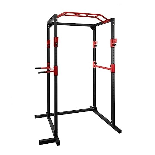 Ultrasport Multifunciónal Power Rack, Básico Power Rack, Estantería fitness, para entrenamiento efectivo todo cuerpo, gimnasio casa, construcción sólida acero, para principiantes y profesionales