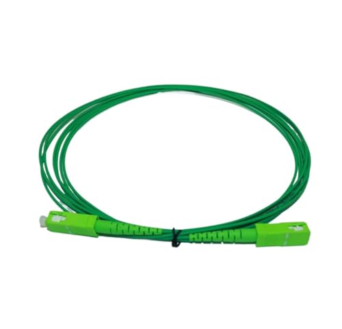 Câble fibre optique monomode SC G657A2 coudé 3.5m pour un réseau stable