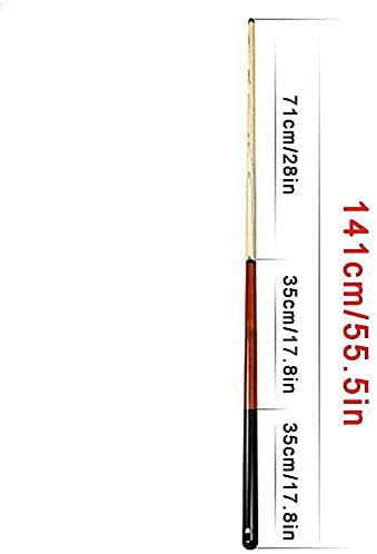 Taco de billar profesional 141 cm peso 18.5-21 oz miniatura 2
