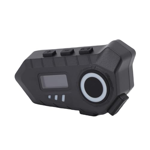 Qinlorgo Auriculares In-Ear para Motocicleta con Cancelación de Ruido, Luces Ambientales, 40 Horas de Reproducción, IP65 para Conversaciones Claras a Alta Velocidad miniatura 2