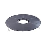 Modulare: combina la piastra con la corona wok o la griglia Sizzle e altre possibilità in modo flessibile. Il rialzo esterno protegge il cibo grigliato. Antiscivolo grazie al peso di 27 kg