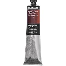 Sennelier Artists Oil Color, 200ml Tube, Burnt Sienna S1
