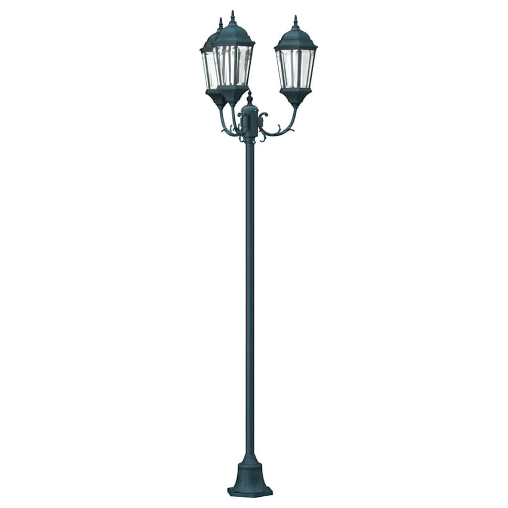 vidaXL Garden Light 57 x 49 x 241 cm Aluminium and Glass