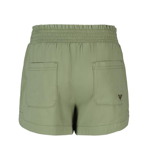 Image of Roxy Girls' Soleil Elastic Waist Shorts, Drawstring Closure, Soft & Comfortable Fit