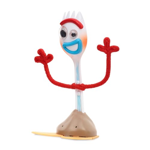 Image of Disney Store Official Talking Action Figure from Toy Story, Features Sounds and Phrases from The Movies, Interacts with Other Figures and Toys - Forky