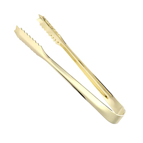La mejor selección de Pinzas para el hielo los 5 mejores. 47 Pinzas para Hielo, Acero Inoxidable, Azúcar, Hielo, Repostería, Azúcar, Pinzas para Cocinar, Ensalada, Barbacoa, Pinzas, Herramientas de Barra Material: Acero Inoxidable(Dorado)