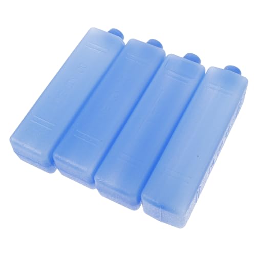 GALPADA 4pcs Packs de Glace Réutilisables en PE Bleu pour Paquet et Restaurants, Accumulateurs de Froid Faciles à Transporter et Solide pour Conserver...