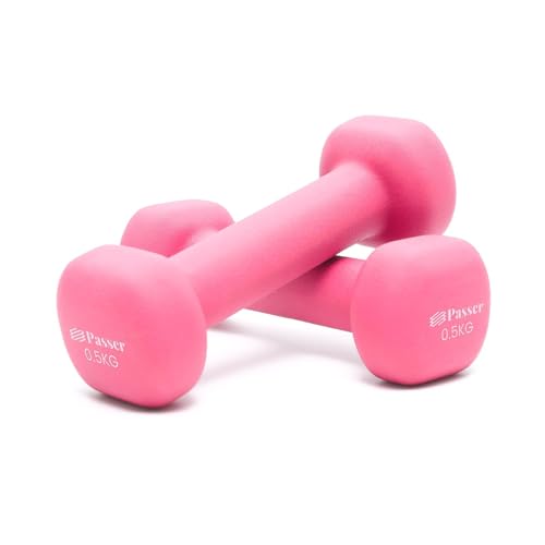 Neopren Hanteln Set Kurzhanteln Frauen Hantelset Kleine Hantel Kurzhantelset (2er-Set) Gewichte Hantel für Damen und Kinder - Gymnastik Yoga Pilates Gym - Krafttraining Workout Fitnesstraining