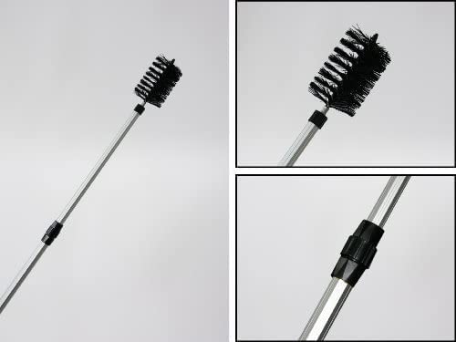 Brosse bassin koi manche long 177 cm pour nettoyer le fond d'étang