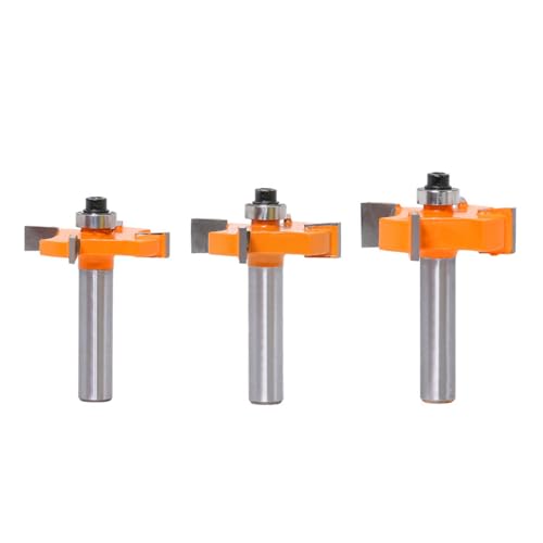 Cortador de ranuras de disco de aleación dura resistente para corte preciso de madera, vástago de 8 mm, 4 tamaños incluidos
