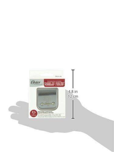 Oster Professional 76918-146 Replacement Clipper Blade for Classic 76/Star-Teq/Power-Teq, Size 3-1/2, 9.5 mm image 3