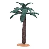ULDIGI リアルな人工ヤシの木 ミニチュア製 モデル 屋内装飾用 フェード耐性と低メン ンスでオ や自宅の多用途 ン