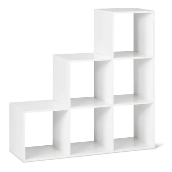 11"" 3-2-1 Cube Organizer Shelf (White), MJJI8966
