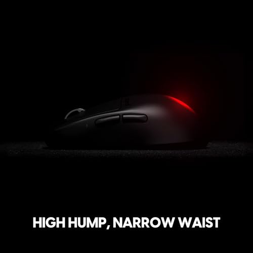 Image of Pulsar Gaming Gears X2H v3 eS Wireless Gaming Mouse, Ultra Lightweight 1.87 oz (60g), Symmetrical, Optical Switch, 32000 DPI, 750 IPS, XS-1 Sensor, 8k Compatible (Mini, Black)