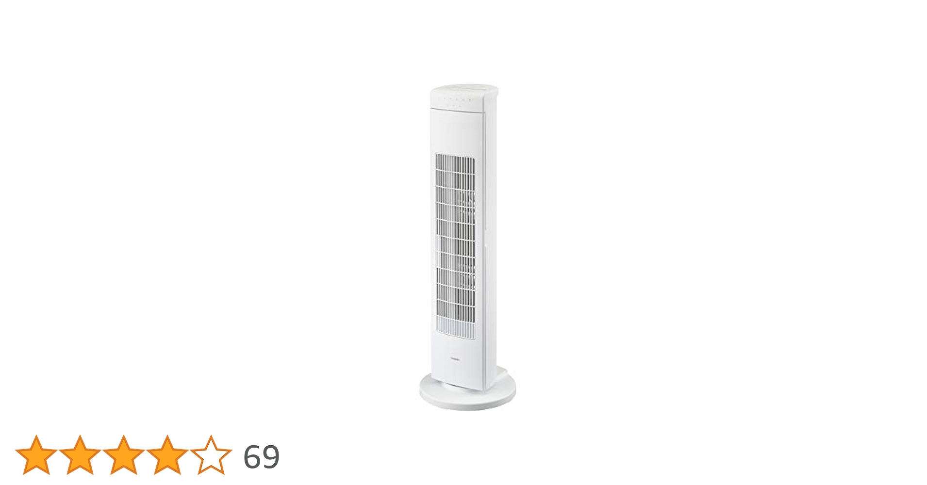Amazon.co.jp : ツインバード 扇風機 タワーファン 洗える 3段階