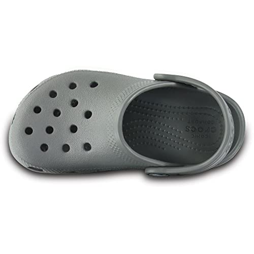 Image of crocs Kids' Classic K Clog, Slate Grey, 7 M US Toddler