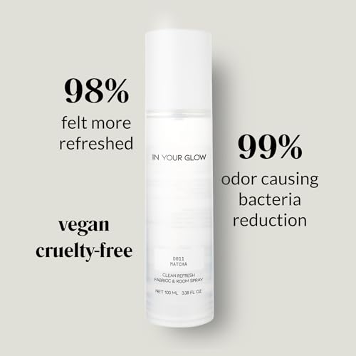 Image of In Your Glow Fabric & Room Mist Spray- Long-Lasting Clean Scent, Unisex Luxury Fragrance & Odor Eliminator, 100ml- D011 MATCHA