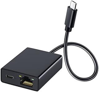 Ethernet Adapter for Fire TV Stick, ZEXMTE Fire Stick Ethernet Adapter, Micro USB to RJ45 Ethernet Adapter, Compatible with Fire Stick 4K,Chromecast Ultra/Google Home Mini and More Streaming TV Sticks
