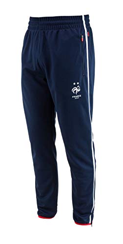 Equipe de France de Football Pantalon Training fit FFF - Collection Officielle Taille Enfant garçon 8 Ans