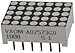 VCC (VISUAL COMMUNICATIONS COMPANY) VAOM-A07573G9-BW/32 LED DOT MATRIX 17.8MMX12.7MM 5X7YEL GRN (1 piece)
