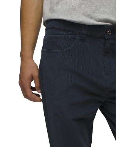Prana Men's Campfire Cord Pants, Stormy Night3