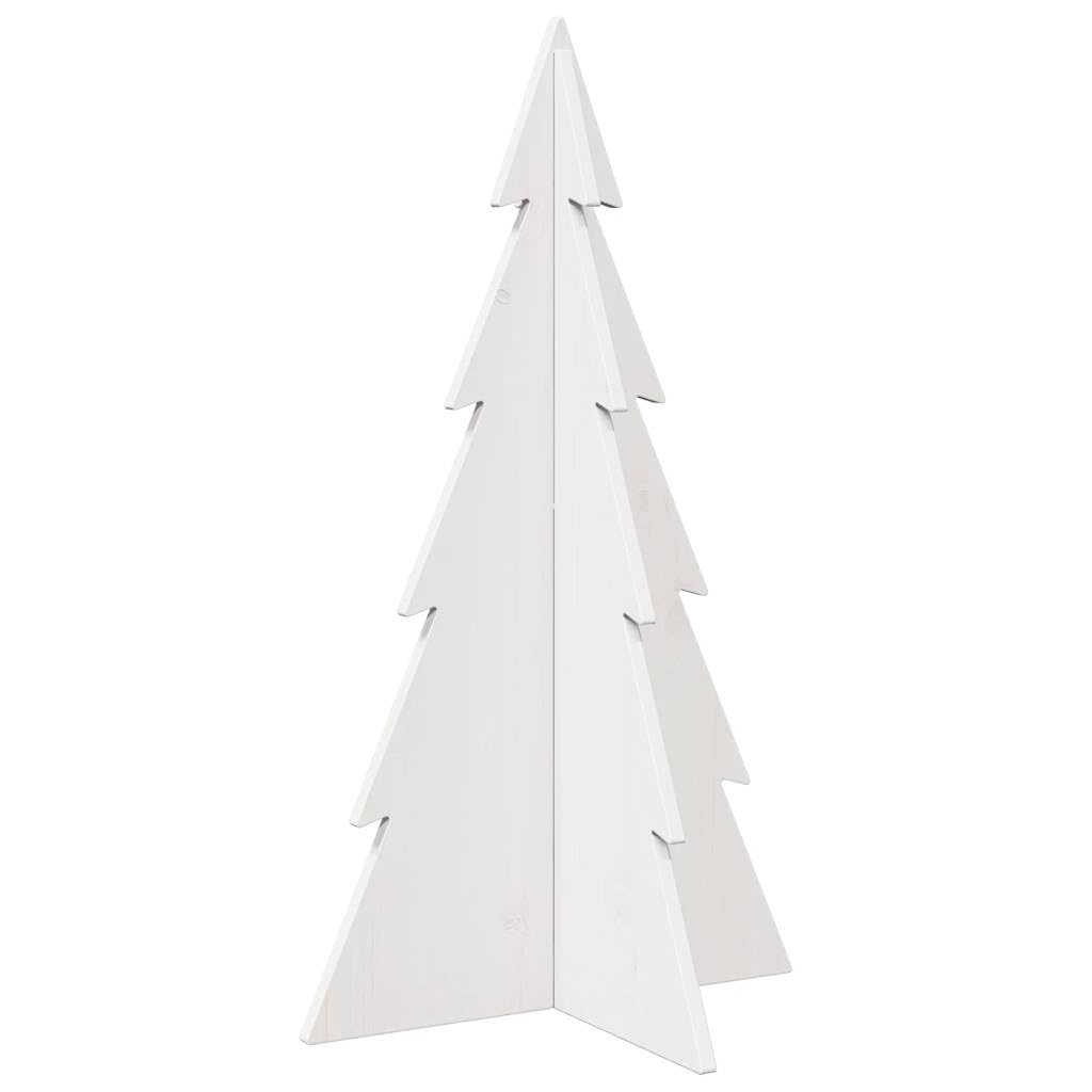 Árbol de Navidad de Madera Natural para Decoración Festiva - Estilo Rústico Hecho a Mano con Base Estable - Ideal para Hogar, Oficina y Eventos Especiales,