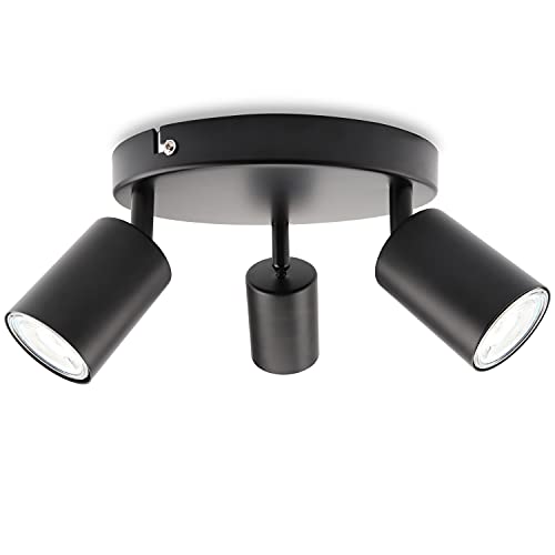 da LIGHT LED Deckenlampe 3-flammig, Dreh und Schwenkbar Deckenstrahler...