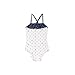 TOUS BABY - Costume da bagno intero con spalline incrociate per bambina, stampa Xswim, multicolore (6M/4A) multicolore 6-12 Mesi