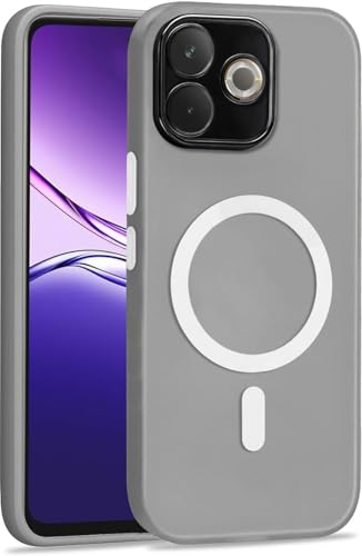 Image of AeoFit Soft Silicone Back Cover for Oppo A5 Pro 5G | Ring Design Case (Non-Mag-Safe) | Slim Matte Finish | Anti-Scratch & Camera Protection for Oppo A5 Pro 5G (Black)