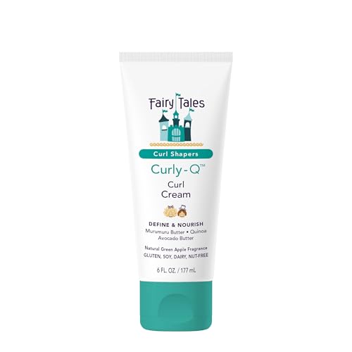 Fairy Tales Curly Q Kids Curl Cream – Lightweight Curl Crème for Curly and Wavy Hair Kids -...