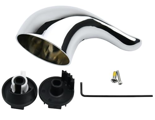 Image of Replacement for 100657 Moen Tub /Shower Lever Handle,Compatible with Moen Posi-Temp Valve Systems,Compatible with Moentrol Valve,Single Handle Faucets for Adjust Water Volume and Temperature ﻿,Chrome
