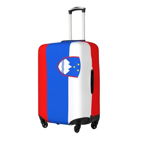 Flag of Slovenia Travel Luggage Cover Suitable for 18-32 Inch luggage2