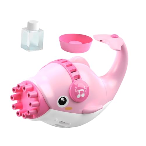 SUPVOX Machine à Bulles Dauphin Jouet Plage Garçon Fille sans Piles Diffuseur Bulles Garçon Fille Plage