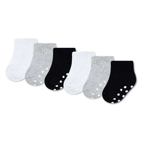 Image of HUGGIES Baby Multi-pack Lightweight Ankle Gripper Socks