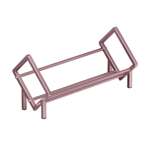 Estantería de escritorio de acero al carbono para oficina, hogar y espacio de trabajo, elegante solución de almacenamiento para escritorio y diseño moderno