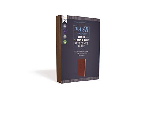 Harpercollins 9780310455080 Nasb, Super Giant Print Reference Bible thumb #10