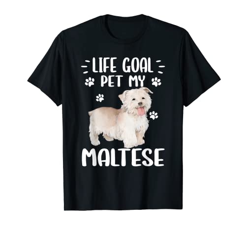 Malteser-Hundeliebhaber, Motiv 'Mein Malteser' T-Shirt