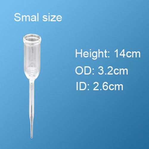 Kit de ventosas de vidrio con ozono tamaño pequeño-mediano-grande para terapia de piel, blanco, 3 piezas miniatura 2