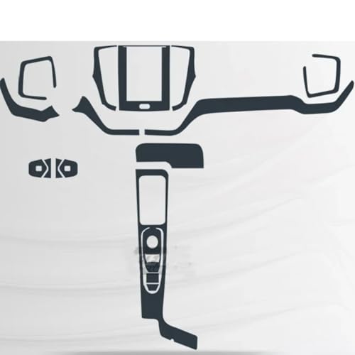 Film de protection transparent en TPU Volvo XC60 accessoires console centrale anti-rayures 2018-2023