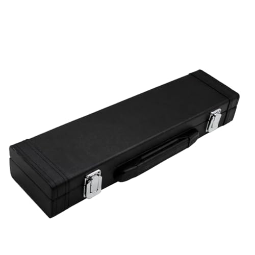 SNRTKA Flute Case Flute Case Storage Box Leather for Flute Players Instrument Accessory 15.35 x 3.74 x 2.36inch for Flute