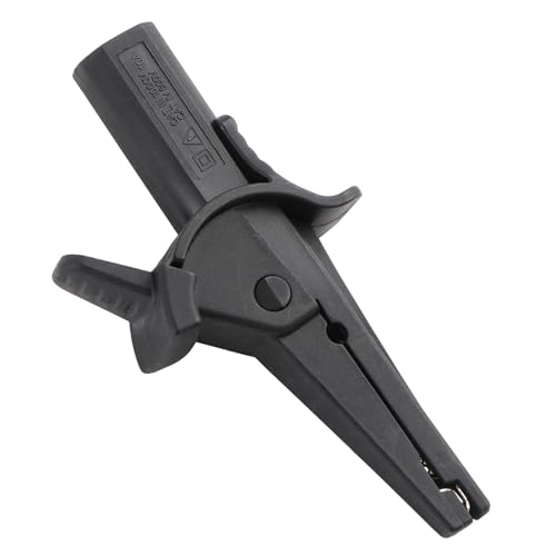 HORIALENCE Isolierte Multimeter Alligator Krokodilklemme mit Bananenstecker Reiner Kupferkontakt Robustes Sichere Batterietestklemme für Elektrische Messungen und Vielseitige Prüfungen