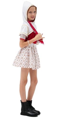 10 disfraces de zombies para niñas, uniforme de animadora miniatura 3