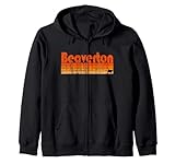 beaverton, oregon, stile retrò anni '80 felpa con cappuccio