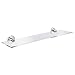 GROHE Essentials Bad-Accessoires -Glasablage (Material: Glas / Metall) chrom, 40799001, 53cm