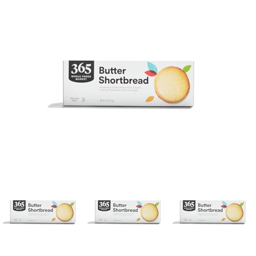 Image of 365 by Whole Foods Market, Cookie Shortbread, 8 Ounce (Pack of 4)