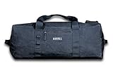NOBULL XL Waxed Canvas Traditional Duffle (Black)