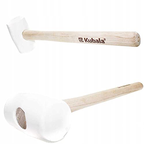 KUBALA 1842 - Martillo de goma para quitar clips de clip - Kit para AUSBAU de cuñas - Accesorios para la colocación de suelos