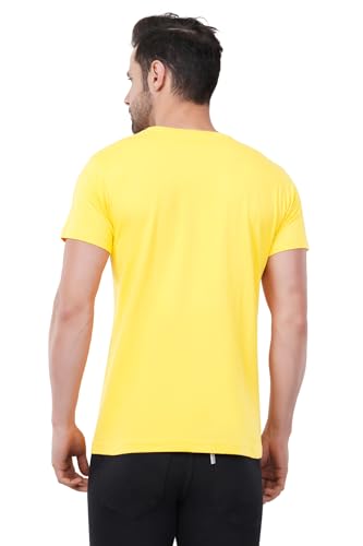 Image of Caseria Men's Cotton Printed T-Shirt -Dreams Keep Sleeping | 100% Cotton | Half Sleeves | Regular Fit | Printed | Round Neck | Graphic T Shirt