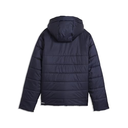 PUMA Jugendliche Essentials Wattierte Kapuzenjacke 128, New Navy Blue – Ansicht 4